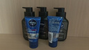 妮维雅（NIVEA）男士洗面奶保湿收缩毛孔深黑DEEP控油细致毛孔洁面三支套装 实拍图