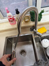 京东京造 厨房水龙头 三功能抽拉龙头 360°旋转冷热双控 304不锈钢 水槽 实拍图
