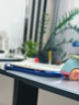 欣格超大号儿童磁性画板玩具加大加宽3-6岁男孩女孩DIY绘画涂鸦板婴儿可擦写可珠算写字板宝宝生日礼物 蓝色 实拍图