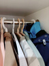 晟旎尚品衣架 塑料宽肩晾衣架加宽加长45CM无痕干湿大衣衣服挂撑子10只装 实拍图
