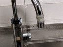 奥克斯（AUX）电热水龙头热水器加热水龙头快速热水变频恒温厨房下进水 【变频恒温】电镀银+漏保插头+万向喷头 实拍图