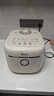 美的（Midea）飞快奶油电饭煲家用3-5人抗菌不粘内胆电饭锅5升青瓷新款智能可预约MB-5E01R 实拍图