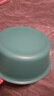 家用脸盆塑料盆子洗衣盆洗脸盆大号加厚学生宿舍洗衣服盆洗脚盆 绿白大号【特厚耐摔】 无规格 实拍图