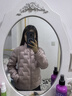波司登（BOSIDENG）25年新款短款羽绒服女90鹅绒商场热卖同款立领羽绒内胆B250131034 【700+蓬鹅绒】雅丹粉-浅春色【卡码拍大】 S 160/84A 体重约95-105斤 实拍图