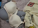 童颜哺乳内衣春秋孕妇文胸双开扣无钢圈聚拢怀孕期喂奶胸罩 蓝灰色75B 实拍图