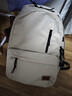 Lee潮流双肩包男高中大学生书包女休闲背包大容量旅行电脑包卡其色 实拍图