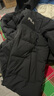 斐乐（FILA） 羽绒服男装冬季保暖连帽运动休闲长袖加厚外套开衫男装上衣 正黑色-BK S 165/88A 实拍图