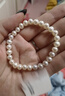 六福珠宝 淡水珍珠手链及简系列DIY珍珠手串礼物女 F87DSB0022 实拍图