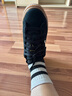 彪马（PUMA）黑色增高厚底松糕鞋女新款冬季休闲鞋PLATFORM397233 黑色-白-雪白色-01 35.5 实拍图