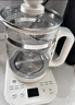 美的（Midea）1.8L大容量养生壶 全自动煮茶壶24h预约烧水壶12h智能恒温11档控温电热水壶 花茶壶煮茶器YSNC1806 实拍图