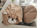 贝初众猫窝保暖冬季封闭式冬天专用猫屋可拆洗猫咪房子宠物狗窝四季通用 可爱小熊-M【建议6斤内】 【封闭式加厚保暖】 实拍图