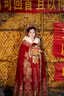 泰勒马丁秀禾服披风2025年新款秋冬保暖毛领结婚新娘披肩御寒斗篷长款外套 1022斗篷 均码 实拍图
