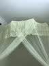 圣安贝 圣安贝 蚊帐圆顶加高宫廷吊顶装天花 米黄色 200cm*120cm*300cm 圆形直径120 实拍图