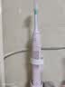 飞利浦（PHILIPS）电动牙刷HX6730升级款成人声波震动充电式牙刷5种智能清洁护龈模式 送男友送女友送父母 生日礼物 钻石3系 粉色【60天续航】 实拍图