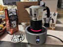 比乐蒂（Bialetti）【官方正品】摩卡壶 双阀高压手冲咖啡壶意式浓缩手动咖啡机送礼 2杯份+4.0电陶炉(深空灰) 100ml 实拍图