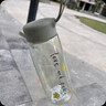 富光塑料茶杯水杯可爱ins风学生便携创意带盖杯子耐摔夏天简约太空杯 实拍图