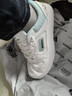 回力（Warrior）官方男鞋板鞋秋季透气小白鞋子男士皮面运动鞋男百搭休闲鞋白蓝43 实拍图