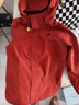拓路者朱雀冲锋衣女三合一户外登山服外套防风防水抓绒保暖爬山旅游女款 朱雀红 抓绒两件套 S 实拍图
