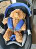 欧颂（Osann）婴儿提篮式安全座椅0-18个月宝宝德国车载睡篮便携两用摇篮 萌芽号【宇航蓝】i-Size认证 实拍图