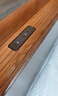 源氏木语全实木床北欧风小户型卧室家具橡木床现代简约主卧1.5m1.8m双人床 胡桃色高铺夜光床斜靠版【橡木】 1800mm*2000mm  框架结构 实拍图
