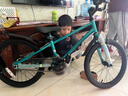 途锐达超轻儿童自行车3-6-8岁女孩男孩脚踏车小孩学生单车18寸峰鸟绿 实拍图