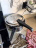 苏泊尔（SUPOR）304不锈钢7.0L压力锅24cm【3-5人可用】快煮防爆高压锅电磁炉通用 实拍图