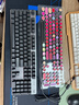 罗技（Logitech） K845 有线机械办公键盘 游戏电竞 朋克复古键盘外设电脑笔记本节日礼物 diy个性键帽 K845(红轴)+口红佳人 实拍图