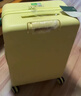 不莱玫行李箱女拉杆箱男旅行箱大容量密码箱学生托运箱24英寸 芝士黄 实拍图
