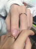 丹尼尔惠灵顿（DanielWellington）DW戒指男女对戒 时尚饰品素圈情侣戒指 表白生日礼物送女友 尺寸60 DW00400021 实拍图