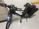 五羊锂电池助力电动自行车禧玛诺变速超长续航山地车男女士双碟刹单车 磨砂黑-20A-26寸-续航180km 实拍图