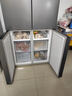 美菱（MeiLing）收纳师546升双变频一级能效十字对开四开门冰箱家用大容量风冷净味国家补贴BCD-546WP9CX典雅灰 晒单实拍图