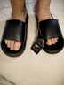 大嘴猴（paul frank）拖鞋男夏季室内居家踩屎感凉拖鞋 黑 42-43  实拍图