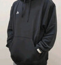 adidas休闲加厚毛圈连帽卫衣套头衫男女秋冬阿迪达斯官方轻运动   黑色   3XL 实拍图