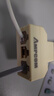 安普康（AMPCOM）电话分线器 RJ11水晶头电话线一分三延长分支器 固话座机1分3转换对接4通直通头 黄1个AMCAT3413 实拍图
