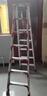 奥质梯子家用折叠人字梯加厚铝合金登高爬梯工程双侧多功能步梯合梯 实拍图
