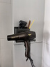 百字吹风机架免打孔壁挂电吹风架支架风筒插头挂钩 实拍图