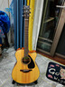 雅马哈（YAMAHA）FSX800C 电箱款 实木单板 初学者民谣吉他 缺角吉它 40英寸原木色 实拍图