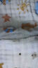 纯棉纱布方巾柔软吸水儿童毛巾印花口水巾高密婴幼儿A类幼儿园 1条四层纱布图案随机搭配25*25 实拍图