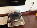 美的（Midea）电磁炉凹面家用猛火爆炒立体加热电陶炉3500W大功率做饭炒菜用电磁灶政府补贴E35D2（送专用锅） 实拍图