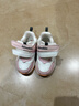 基诺浦 冬季男女儿童软底舒适学步鞋 1-5岁潮流百搭宝宝机能鞋GY1662 亮白/粉色/桃子橙 25.5 160mm 适合脚长156-165mm 实拍图
