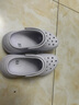 卡骆驰（CROCS）檀健次同款经典泡芙洞洞鞋百舒适男沙滩鞋女鞋休闲鞋|207521 霜紫色-5BO 37 (230mm) 38 实拍图