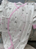 翘脚鸭 婴儿衣服新生儿连体衣秋冬季满月宝宝睡衣纯棉百天爬爬服春秋款 粉小熊2件【四季·系带款】 73cm （建议6-9个月） 实拍图