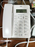 得力（deli）电话机座机 固定电话 办公家用 来去电查询 可接分机 13606白 实拍图