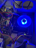 大水牛（BUBALUS）Q8 CPU散热器 （支持Intel/AMD/兼容多平台/12CM大扇叶/低速低噪/易安装扣具/蓝框透明风扇） 实拍图