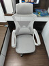 锦汐 电脑椅家用办公椅子靠背人体工学椅学习转椅老板座椅游戏电竞椅 【可后躺】白框灰网 实拍图