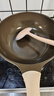 炊大皇钛盾炒锅 麦饭石色不粘锅多功能少油烟炒菜锅平底锅28cm 实拍图