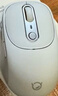 联想（Lenovo）小新无线蓝牙充电鼠标Plus月慕白 人体工学设计商务办公轻音便携 笔记本平板通用 M3单蓝牙 实拍图