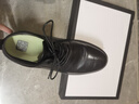 海澜之家HLA皮鞋男商务休闲秋冬正装德比鞋子HAAPXM1EBH090 黑色增高款40 实拍图