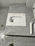 九牧（JOMOO）蹲便器 双档节水水箱抗污蹲便器 防臭劲冲自洁蹲便器套装 后进后排带弯蹲便器14149 实拍图