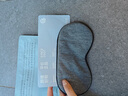 GERTHRON黑色眼罩遮光睡眠专用缓解眼睛疲劳成人睡觉男生青少年学生午休 炭灰眼罩2只【换洗更方便】 实拍图